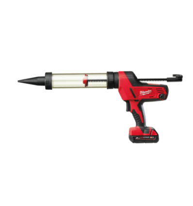 Pistola per silicone tubo trasparente 400mm 18 Volt (1 batteria) 2,0Ah - C18 PCG/400T-201B