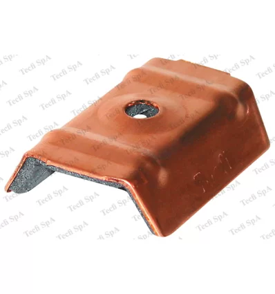 CAPPELLOTTO ROSSO CON GUARNIZIONE MM 25