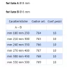 MENSOLONE PESANTE ZINCATA CM 30
