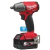 Avv. a impulsi compatto 18 Volt 1/2 5,0Ah Tecnologia FUEL ONE KEY valigetta HeavyDuty con anello frizione F - M18 ONEIWF12-502X