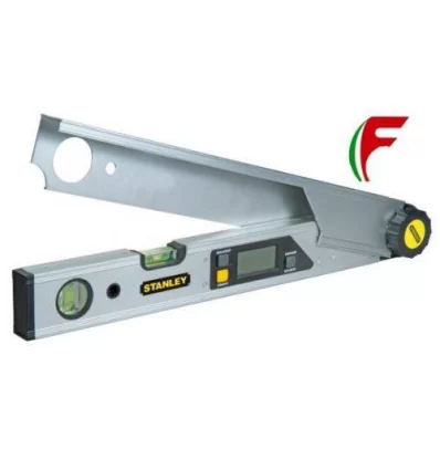 GONIOMETRO DIGITALE STANLEY 42-087 IN ALLUMINIO ANGOLI FINO 225 gradi
