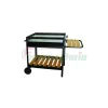 BARBECUE RETTANGOLARE CON RIPIANI LEGNO TEXAS
